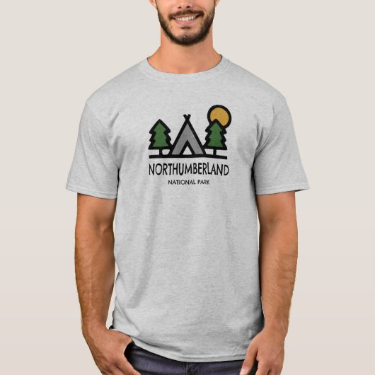 Northumberland National Park T-shirt (Voorkant)