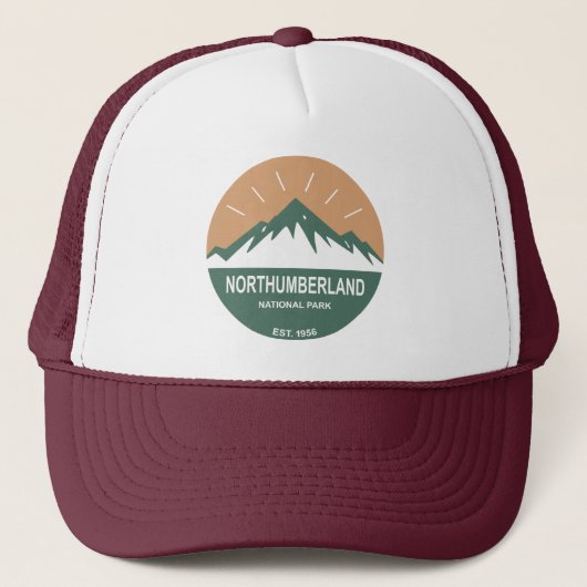 Northumberland National Park Trucker Pet (Voorkant)