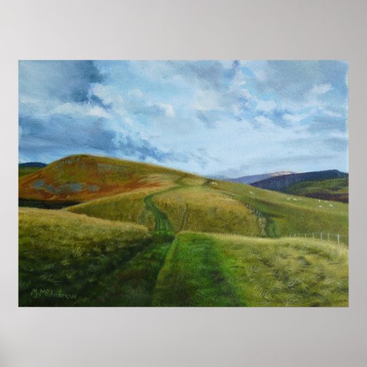 Northumberland Print The Drovers Road (Voorkant)