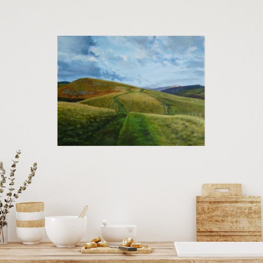 Northumberland Print The Drovers Road (Keuken)