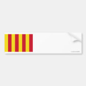 Northumbria Flag Bumpersticker (Voorkant)
