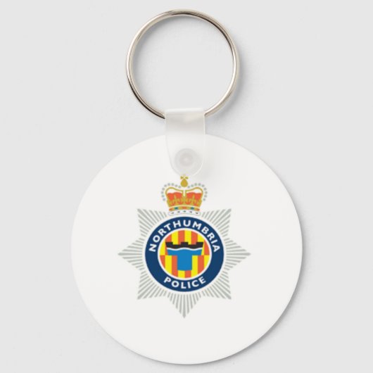 Northumbria Police Souvenir Sleutelhanger (Voorkant)