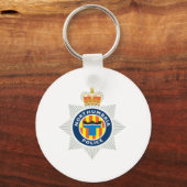 Northumbria Police Souvenir Sleutelhanger (Voorkant)