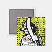 Northville steak herdenkingsmagneet magneet (Voorkant / Achterkant)