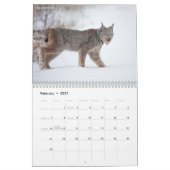 Northwest BC 12-maandelijkse kalender (Feb 2027)