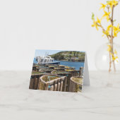 Northwest Cove Nova Scotia - Blank Note Kaart (Gele Bloem)