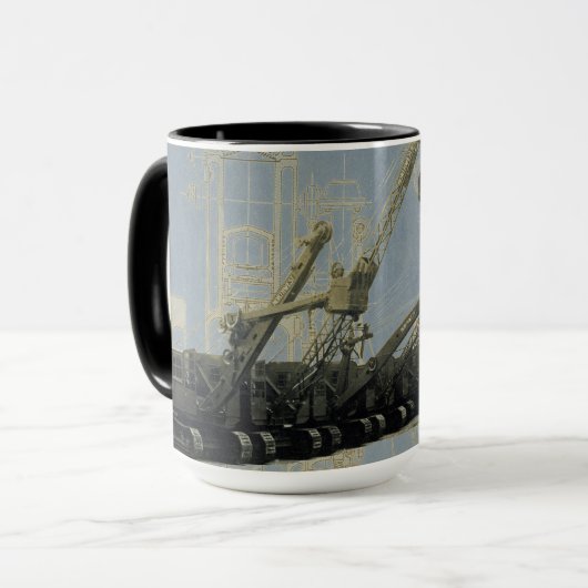 Northwest Crane and Shovel Co.  Equipment Mok (Voorkant links)