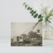 Northwest Crane and Shovel OPERATING ENGINEER 12 Briefkaart (Staand voorkant)