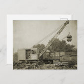 Northwest Crane and Shovel OPERATING ENGINEER 12 Briefkaart (Voorkant / Achterkant)