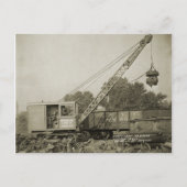 Northwest Crane and Shovel OPERATING ENGINEER 12 Briefkaart (Voorkant)