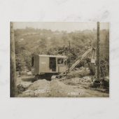 Northwest Crane and Shovel OPERATING ENGINEER 22 Briefkaart (Voorkant)