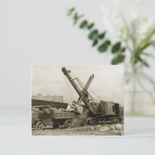 Northwest Crane and Shovel OPERATING ENGINEER 23 Briefkaart (Staand voorkant)