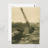 Northwest Crane and Shovel OPERATING ENGINEER 26 Briefkaart (Voorkant / Achterkant)