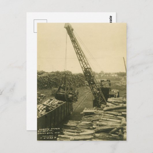 Northwest Crane and Shovel OPERATING ENGINEER 26 Briefkaart (Voorkant / Achterkant)