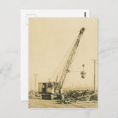 Northwest Crane and Shovel OPERATING ENGINEER 27 Briefkaart (Voorkant / Achterkant)