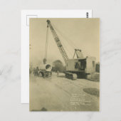 Northwest Crane and Shovel OPERATING ENGINEER 30 Briefkaart (Voorkant / Achterkant)