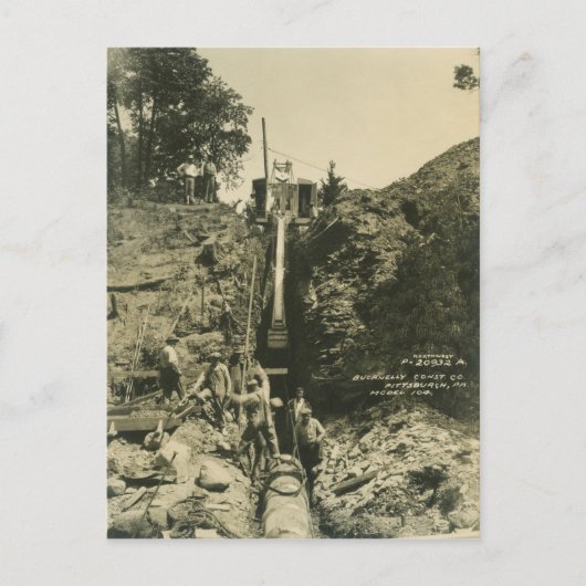 Northwest Crane and Shovel OPERATING ENGINEER 31 Briefkaart (Voorkant)