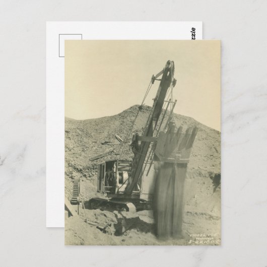 Northwest Crane and Shovel OPERATING ENGINEER 33 Briefkaart (Voorkant / Achterkant)