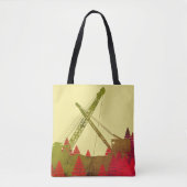 Northwest Crane and Shovel OPERating ENGINEER art. Tote Bag (Voorkant)