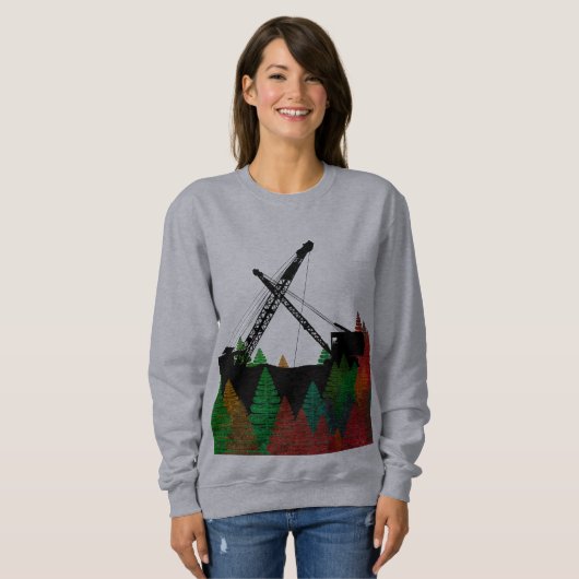 Northwest Crane and Shovel OPERating ENGINEER art. Trui (Voorkant volledig)