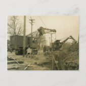 Northwest Crane and Shovel OPERING ENGINEER 6 Briefkaart (Voorkant)