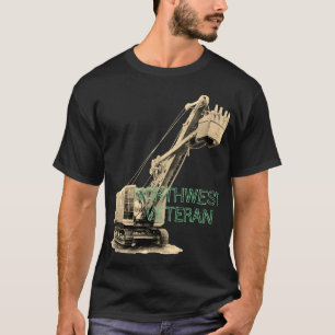 Northwest Crane and Shovel OPERING ENGINEER T-shirt
