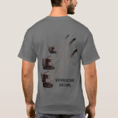 Northwest Crane and Shovel OPERING ENGINEER T-shirt (Achterkant)