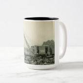 Northwest Crane and Shovel OPERING ENGINEER Tweekleurige Koffiemok (Voorkant rechts)