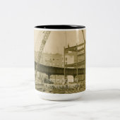 Northwest Crane and Shovel OPERING ENGINEER Tweekleurige Koffiemok (Center)