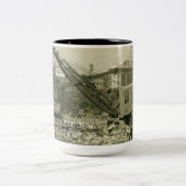 Northwest Crane and Shovel OPERING ENGINEER Tweekleurige Koffiemok (Center)