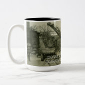 Northwest Crane and Shovel OPERING ENGINEER Tweekleurige Koffiemok (Links)