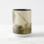 Northwest Crane and Shovel OPERING ENGINEER Tweekleurige Koffiemok (Center)