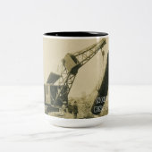 Northwest Crane and Shovel OPERING ENGINEER Tweekleurige Koffiemok (Center)