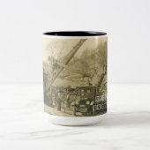 Northwest Crane and Shovel OPERING ENGINEER Tweekleurige Koffiemok (Center)