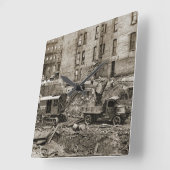 Northwest Crane and Shovel OPERING ENGINEER Vierkante Klok (Hoek)