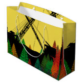 Northwest Crane operator die ENGINEER art exploite Large Cadeautasje (Achterkant Gekanteld)