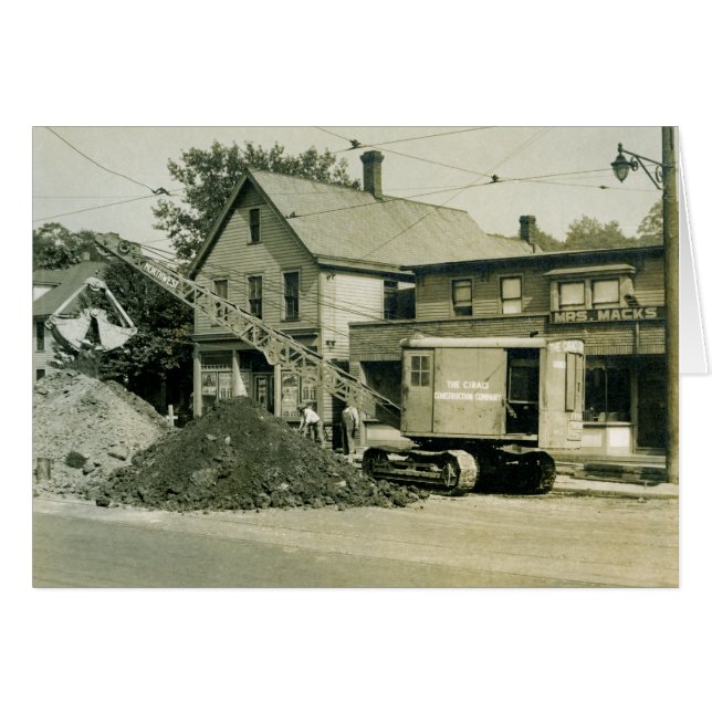 Northwest CRANE OPERATOR MODEL 2 VROEG CLEVELAND (Voorkant Horizontaal)