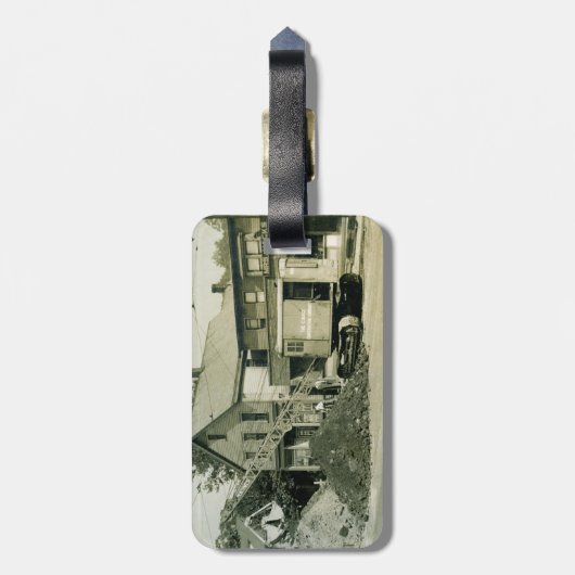 Northwest CRANE OPERATOR MODEL 2 VROEG CLEVELAND Bagagelabel (Achterkant verticaal)