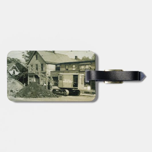 Northwest CRANE OPERATOR MODEL 2 VROEG CLEVELAND Bagagelabel (Achterkant horizontaal)