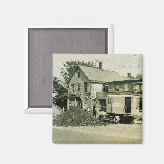 Northwest CRANE OPERATOR MODEL 2 VROEG CLEVELAND Magneet (Voorkant / Achterkant)