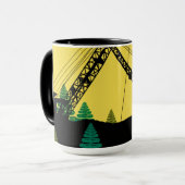 Northwest Crawler Crane Art Operating Engineer Mok (Voorkant links)