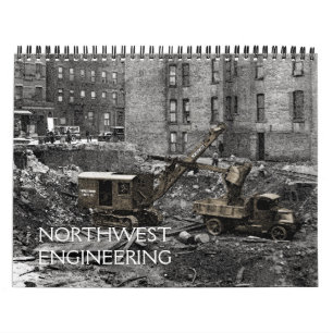 NORTHWEST ENGINEERING CRANE OPERATOR KABELSCHOPPEN KALENDER