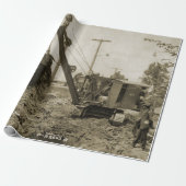 Northwest Engineering CRANE OPERATOR SHOVEL 10 Cadeaupapier (Uitgerold)