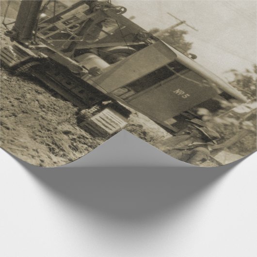 Northwest Engineering CRANE OPERATOR SHOVEL 10 Cadeaupapier (Hoek)