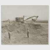 Northwest Engineering CRANE OPERATOR SHOVEL 11 Cadeaupapier (Vlak)