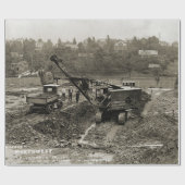 Northwest Engineering CRANE OPERATOR SHOVEL 16 Cadeaupapier (Vlak)