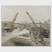 Northwest Engineering CRANE OPERATOR SHOVEL 17 Cadeaupapier (Vlak)