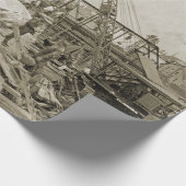 Northwest Engineering CRANE OPERATOR SHOVEL 17 Cadeaupapier (Hoek)