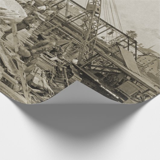 Northwest Engineering CRANE OPERATOR SHOVEL 17 Cadeaupapier (Hoek)