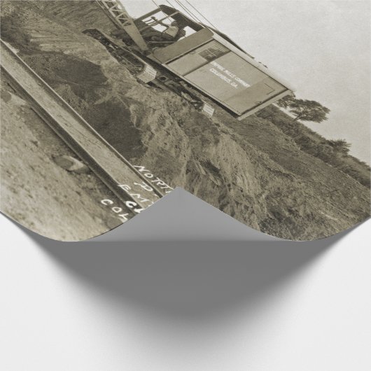 Northwest Engineering CRANE OPERATOR SHOVEL 18 Cadeaupapier (Hoek)